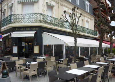 Décoration d'intérieur Café de Paris à Deauville (Calvados-14 en Normandie)
