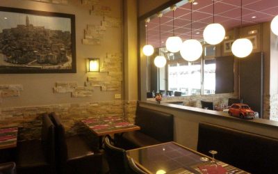 Décoration intérieure à Caen – Agencement du Restaurant italien La Storia