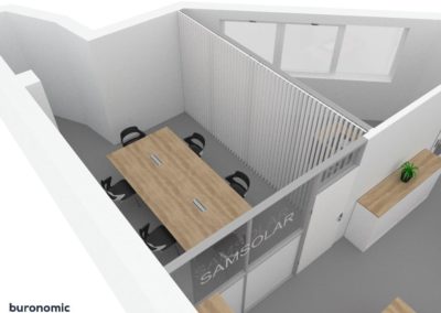 Visuels 3D - Mobilier de bureau, salle de réunion&formation - Valence (Rhône-Alpes) - Samsolar