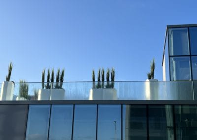 Fourniture de bacs végétaux & de décoration végétale dans les bureaux et sur la terrasse - Bô Agencement