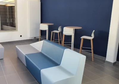 Aménagement d'un espace d'accueil dans un centre aquatique