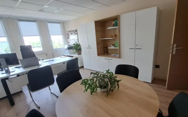Aménagement du bureau de la Direction Générale de Soficom (Caen, 14)
