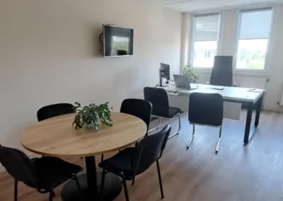 bureau de la Direction Générale de Soficom à Caen : mobilier de direction